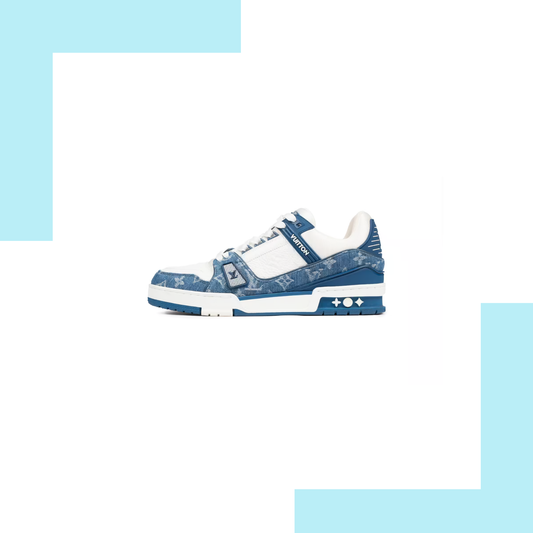 Louis Vuitton LV Trainer monogram denim